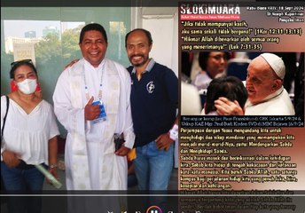 ROMO JOSAL: Paus Fransiskus Ajak Umat Katolik Tekun Mendengarkan Sabda dan Menghidupi Sabda