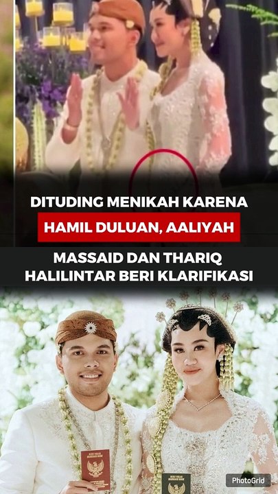 Dituding Menikah Karena Hamil Duluan, Aaliyah Massaid dan Thariq Halilintar Beri Klarifikasi