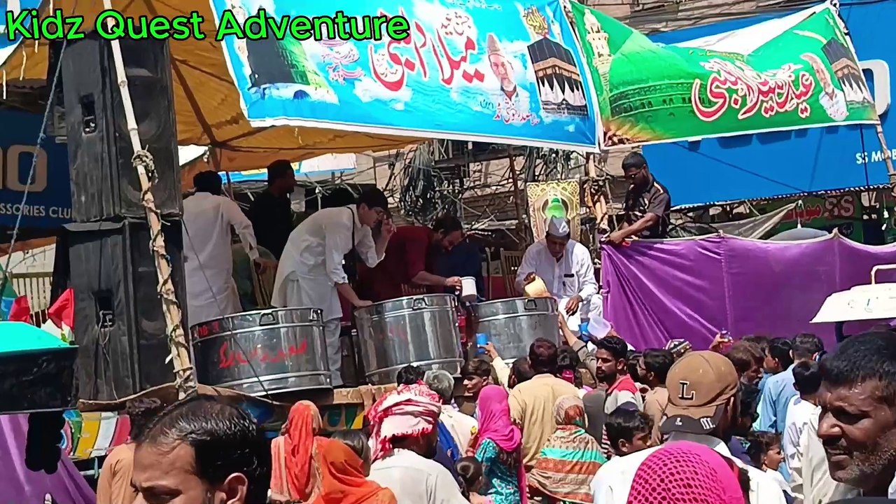 12 rabi ul awal jaloos faisalabad | naat rabi ul awal 2024 | Kidz Quest Adventre