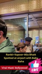 Alia Bhatt, Ranbir Kapoor & Hrithik Roshan Spotted At Airport Viral Masti Bollywood