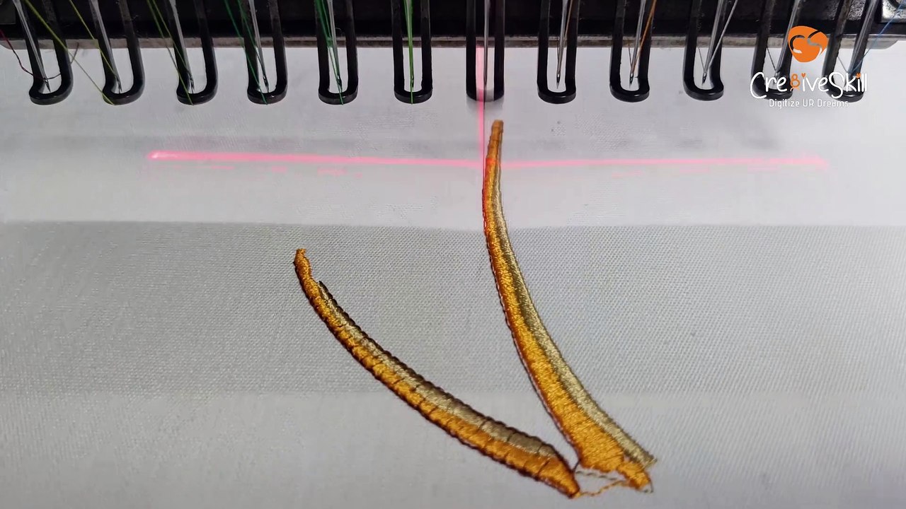 Cre8iveSkill Crafting a Palm Tree Embroidery Masterpiece: See Every Stitch