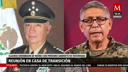 Claudia Sheinbaum se reúne con el próximo gabinete de Seguridad en la casa de transición