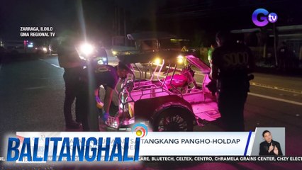 2, sugatan sa tangkang pangho-holdap ng riding-in-tandem | Balitanghali