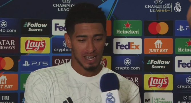 Bellingham: He visto en redes que intentan crear algo negativo entre Mbappé, Rodrygo, Vinícius y yo