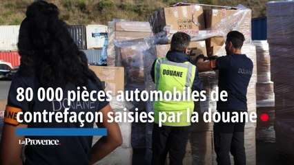 80 000 pièces automobiles de contrefaçon saisies par la douane