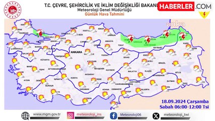 Meteoroloji'den Yağış Uyarısı: 8 İlde Sağanak Bekleniyor
