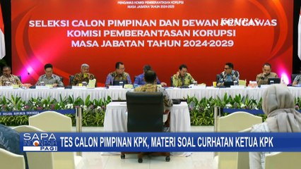 Rangkaian Seleksi Capim KPK, Ahmad Alamsyah Saragih Ungkap Isi Tes Wawancara dengan Panitia Seleksi
