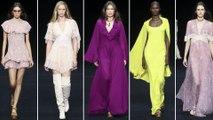 Laetitia Casta in passerella a Milano, leggerezza e femminilità bohémien per la Primavera/Estate 2025