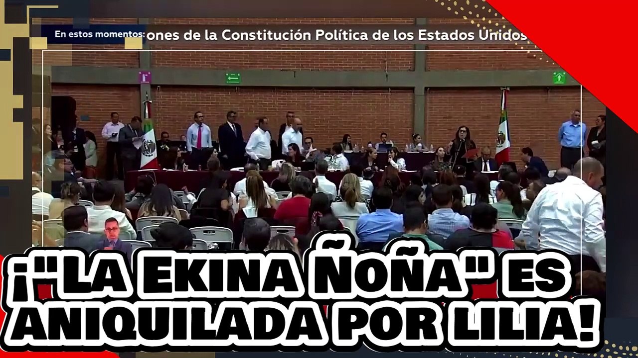 ¡VE! ¡’la ekina Ñoña’ es aniquilada por la valiente Lilia Aguilar por atacar la reforma judicial!