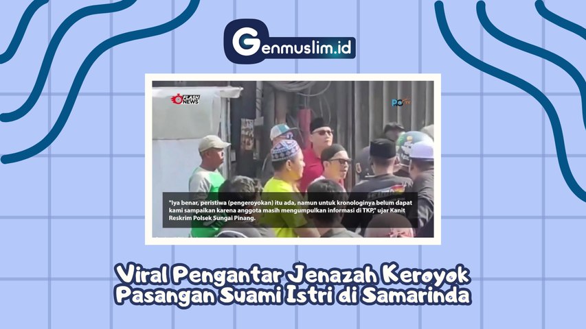 Viral Pengantar Jenazah Keroyok Pasangan Suami Istri di Samarinda