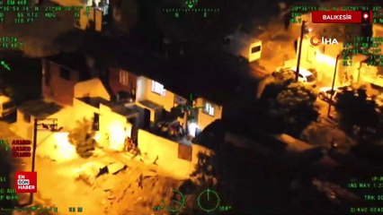 Balıkesir'de sanal alemde uyuşturucu satan şebekeye şafak baskını