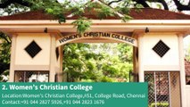 Top 10 women’s colleges in Chennai