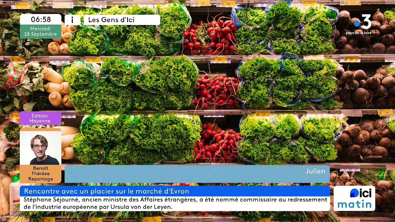 18/09/2024 - Le 6/9 de France Bleu Mayenne en vidéo