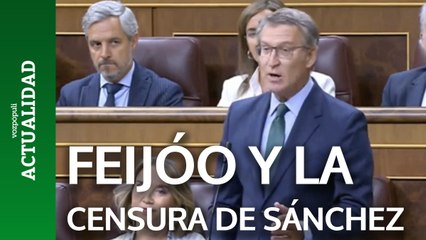 Feijóo, a Sánchez: "Lo que usted llama regeneración democrática realmente es un plan de censura"