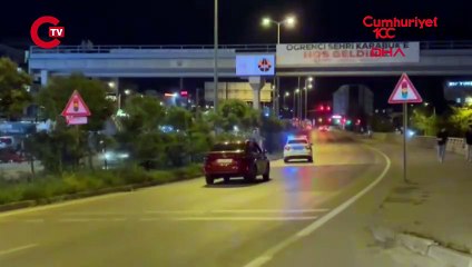 Otomobil, yolun karşısına geçmek isteyen çocuğa çarptı!
