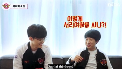 |VIETSUB| PHỎNG VẤN TMI CÙNG FAKER VÀ KHAN SKT T1