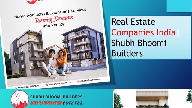 Real Estate Companies India - Shubh Bhoomi Builders