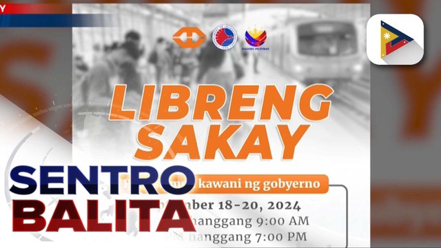 Libreng sakay sa mga empleado ng gobyerno sa MRT-3 at LRT-2, nagsimula na ngayong araw at magtatagal hanggang Biyernes