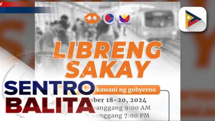 Libreng sakay sa mga empleado ng gobyerno sa MRT-3 at LRT-2, nagsimula na ngayong araw at magtatagal hanggang Biyernes