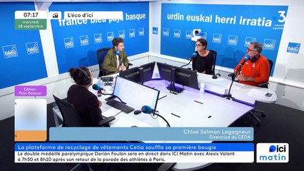 Le site CETIA à Hendaye, qui transforme les vieux vêtements, vient de feter son anniversaire