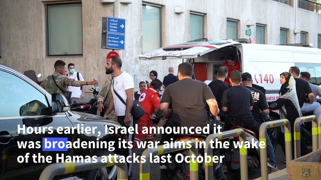 Hezbollah in Lebanon hit by wave of deadly pager blasts