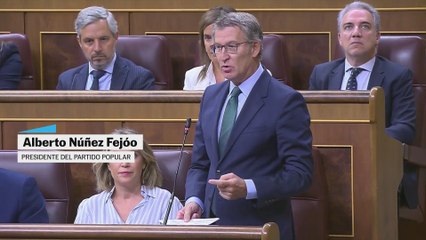 Feijóo, a Sánchez en su cara a cara: "No se veía una cosa así desde Franco"