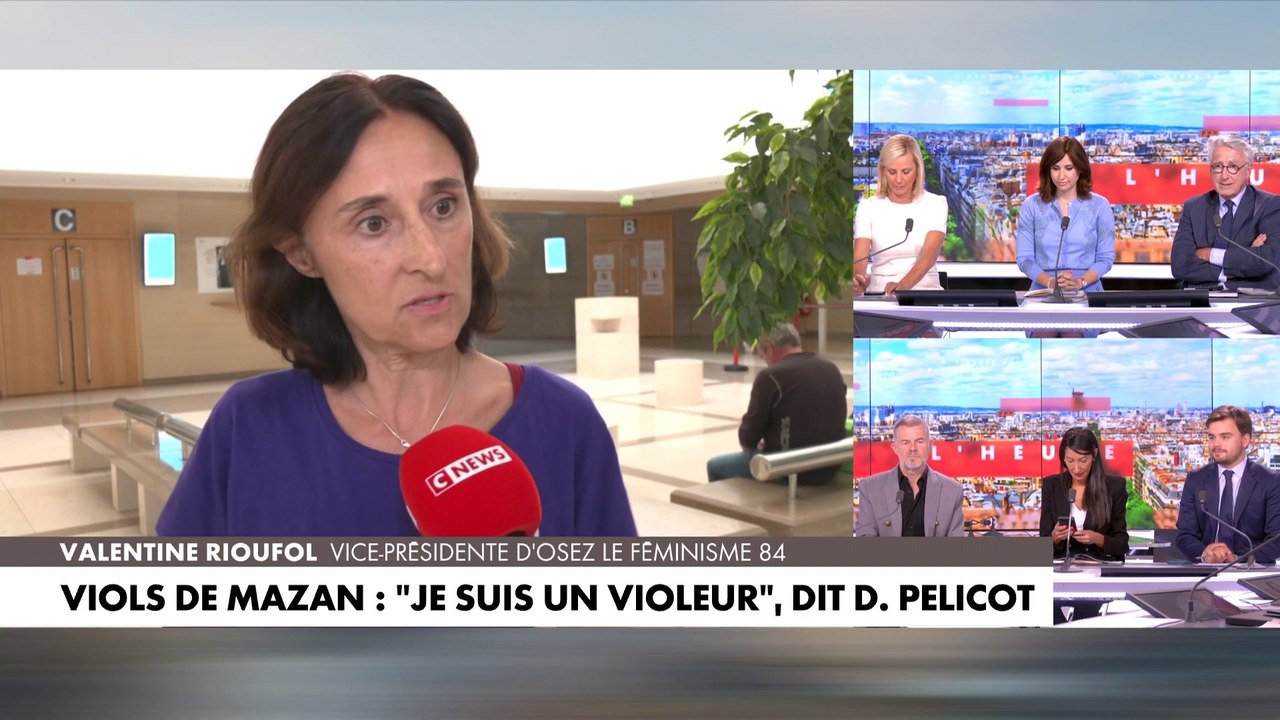 «Ce sont nos amis, nos potes, nos frères...», explique la vice-président d’Osez le Féminisme, sur les viols de Mazan