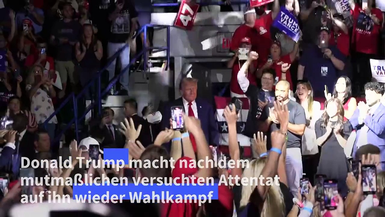 Trump: 'Nur auf wichtige Präsidenten wird geschossen'