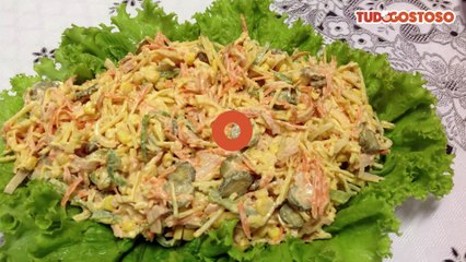 Salpicão de frios delicioso