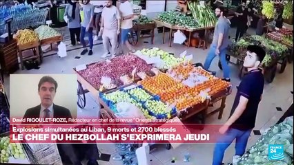 Explosions de bipeurs du Hebbollah au Liban : "C'est d'une ampleur sans précédent"