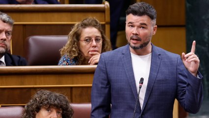 Rufián coloca a Junts en “la derecha y la ultraderecha”