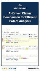 AI-Driven Claims comparison for Efficient Patent Analysis