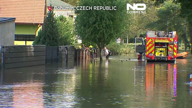 Czechs left without electricity and drinking water following the floods