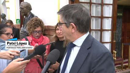 Patxi López tacha de "incongruencia" el voto de Junts contra Ley para regular alquiler