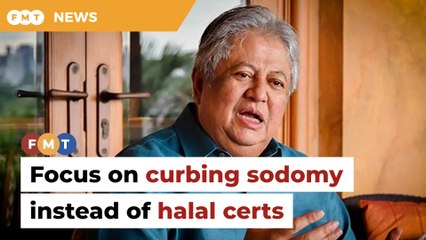 Focus on curbing sodomy instead of halal certs, ministry told