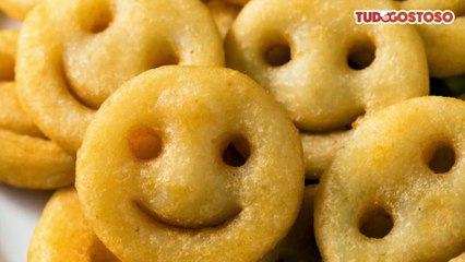 Batata frita de carinha (smile)