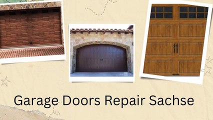 Garage Doors Repair Sachse