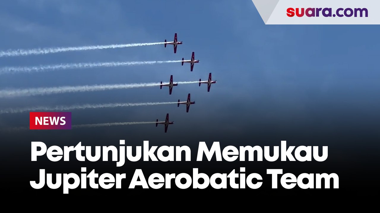 Pertunjukan Memukau Jupiter Aerobatic Team di Bali International Airshow 2024