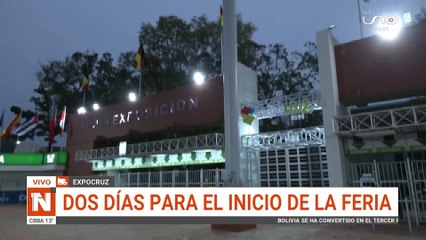 SCZ JOVEN ACAMPA PARA SER EL PRIMER VISITANTE DE LA EXPOCRUZSCZ: JOVEN ACAMPA PARA SER EL PRIMER VISITANTE DE LA EXPOCRUZ