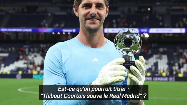 Ancelotti : Courtois est le meilleur gardien du monde