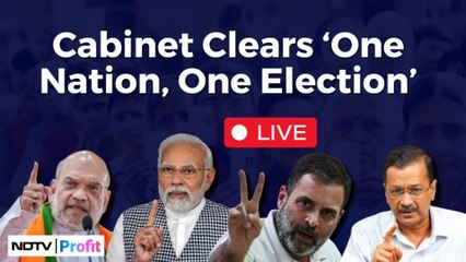 Union Cabinet Approves 'One Nation, One Election' | NDTV Profit