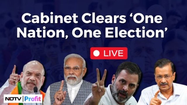 Union Cabinet Approves 'One Nation, One Election' | NDTV Profit