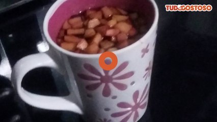 Vinho quente sem álcool