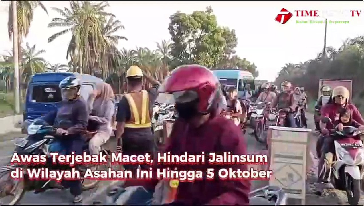 Awas Terjebak Macet, Hindari Jalinsum di Wilayah Asahan Ini Hingga 5 Oktober