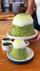 日本で1番デカい抹茶プリン #たもグルメ