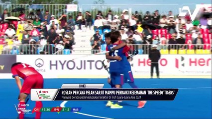 Roslan percaya perancangan Sarjit mampu perbaiki kelemahan 'The Speedy Tigers'