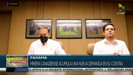Minera canadiense en Panamá acumula una nueva demanda en su contra