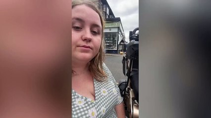 My wheelchair broke when it got trapped in a dropped kerb