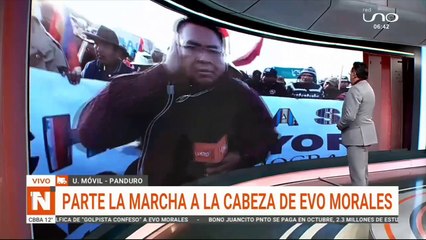 Evo Morales en Panduro