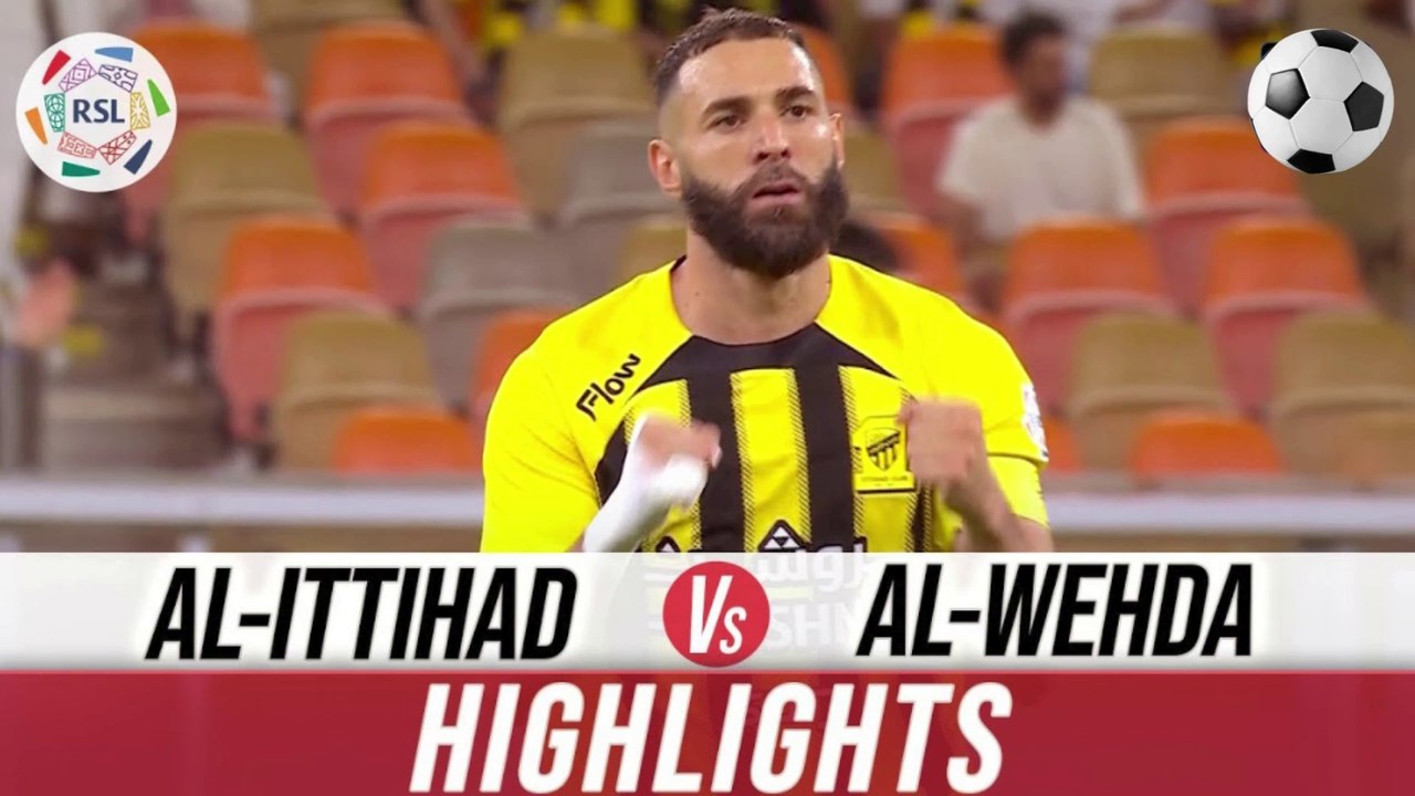 Al-Ittihad vs Al-Wehda | Highlights | Roshn Saudi League | 15th SEPTEMBER 2024